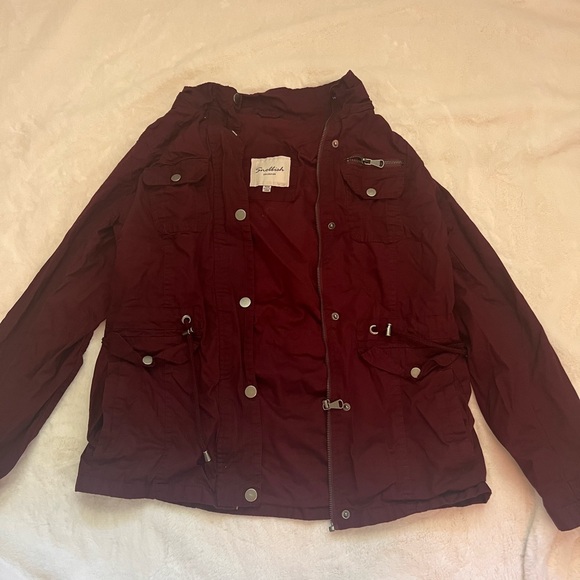 Burgundy Women's Jacket - Picture 1 of 2